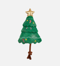 Load image into Gallery viewer, Fringe Studio- "Fir Real Fun Ahead" Christmas Plush Dog Toy
