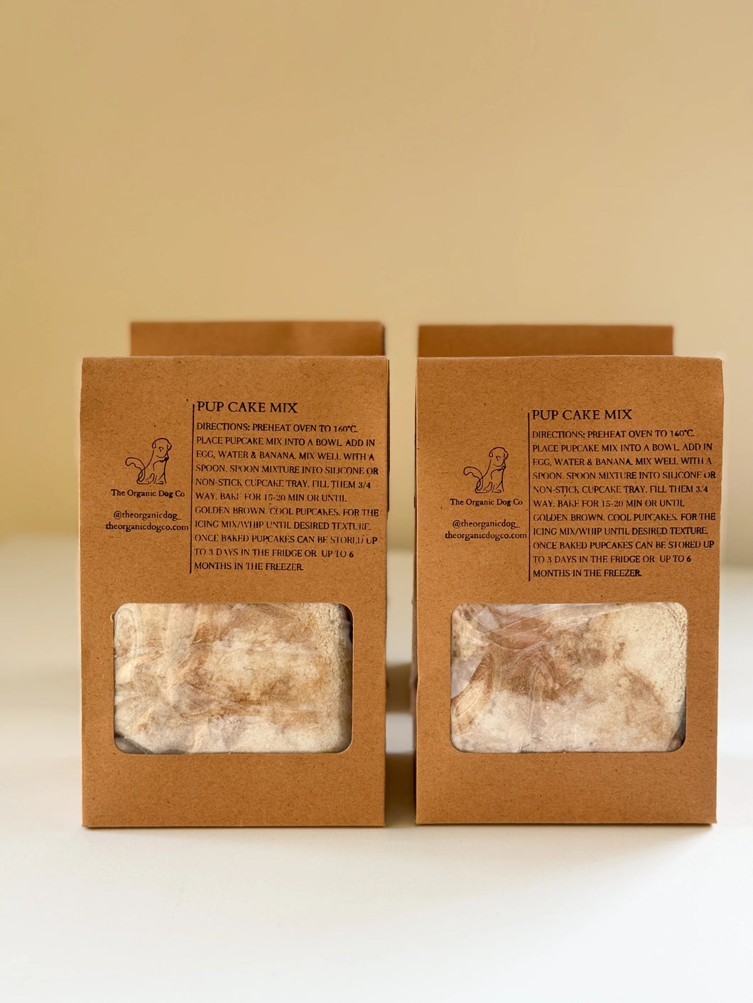 Organic Pup Cake Mix - Peanut Butter Flavour