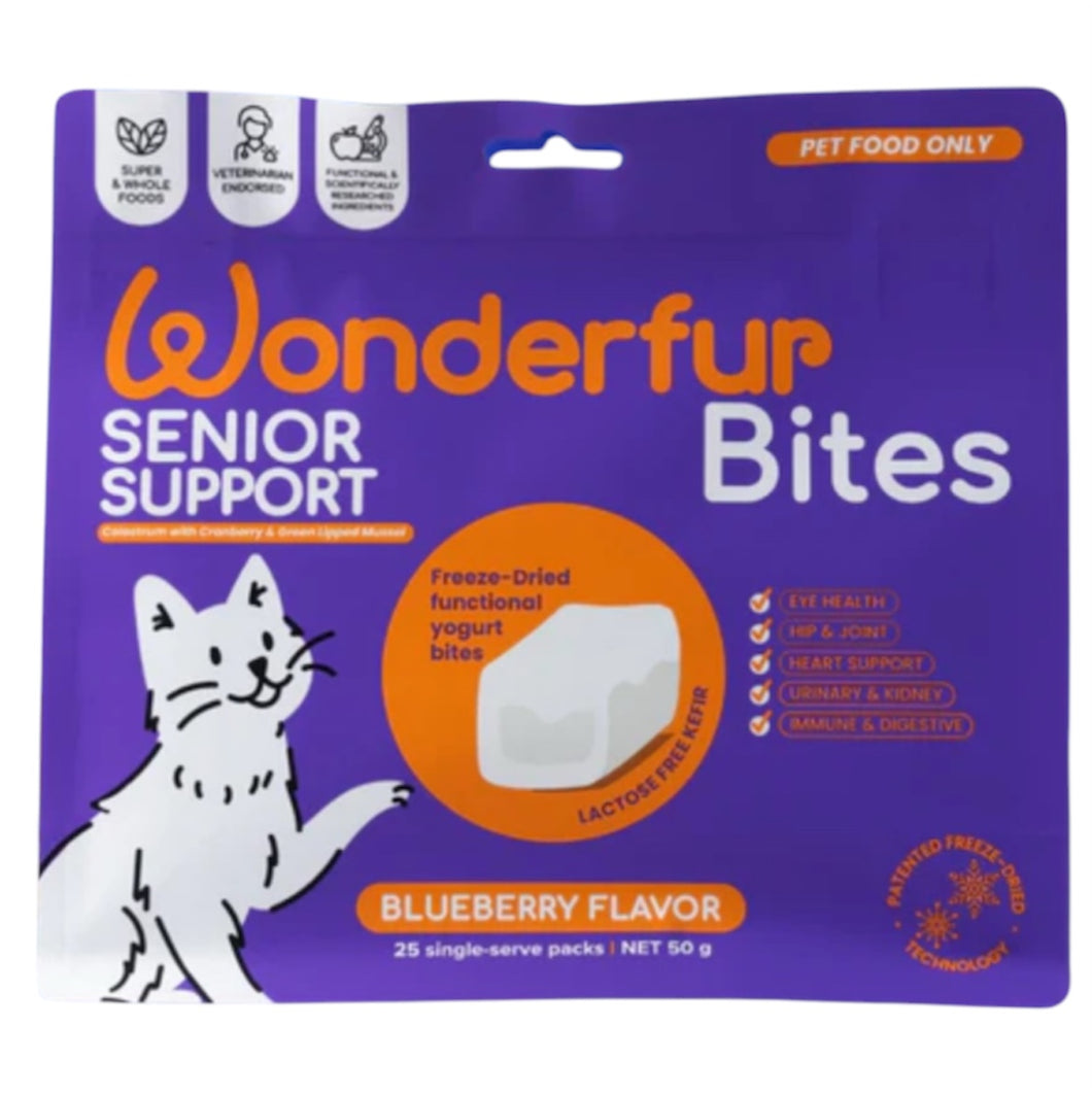 Wonderfur Bites Senior Support for Cats