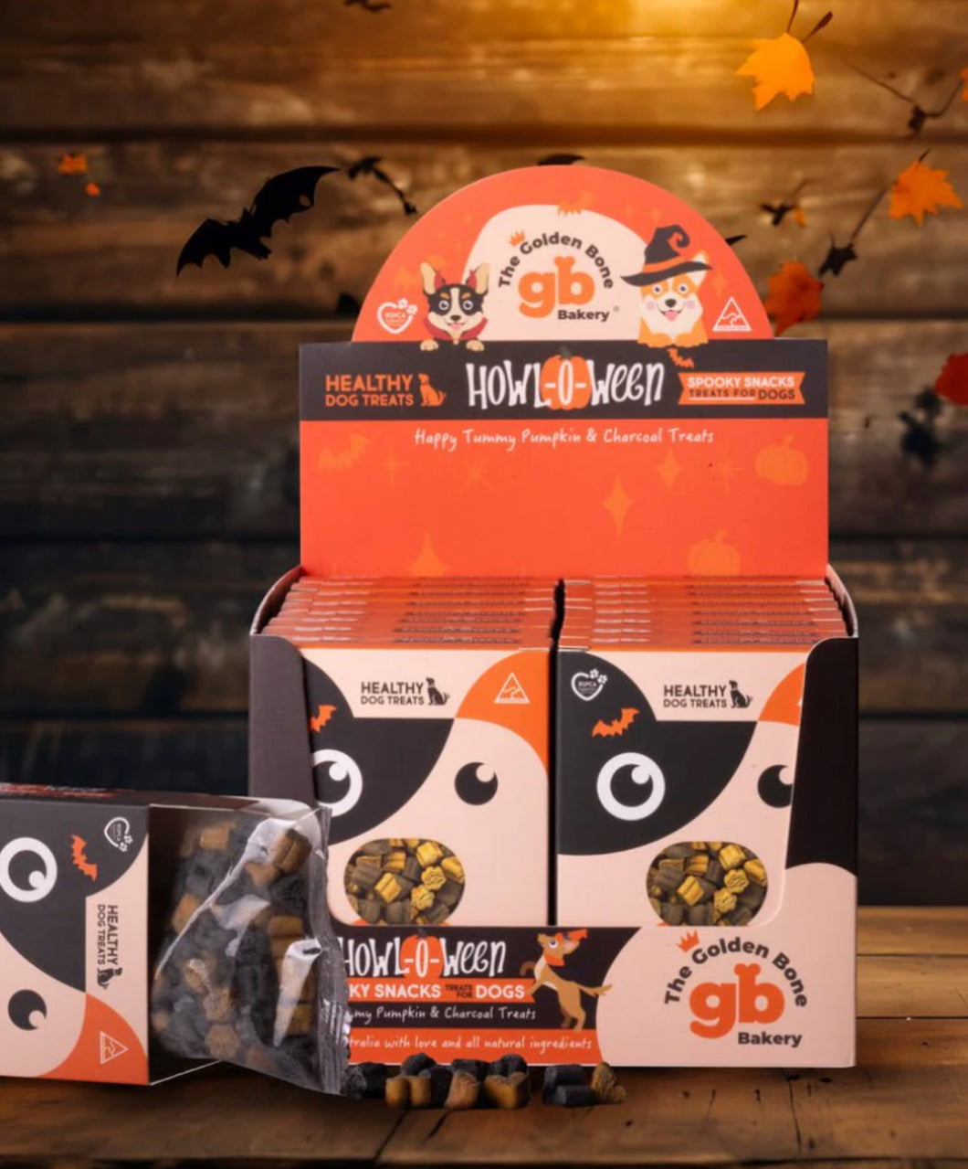 Spooky Howl-o-Ween Dog Treats 40g
