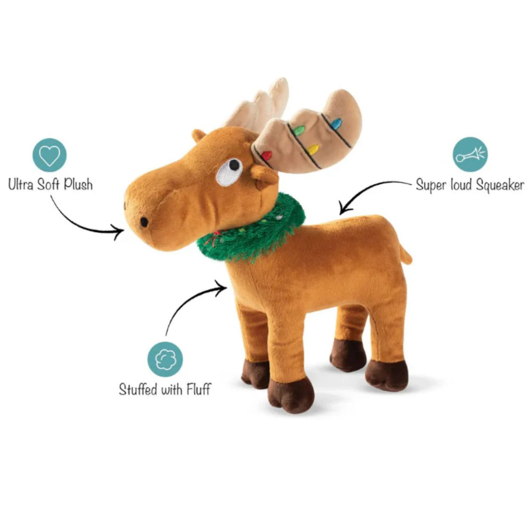 Fringe Studio Merry Chrismoose Dog Toy
