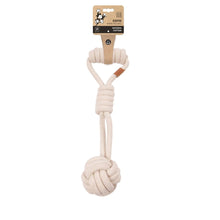 Load image into Gallery viewer, COTO Eco rope dog toys Tug Ball 36cm - 2 colours
