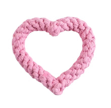 Load image into Gallery viewer, Heart Shaped Rope Toy
