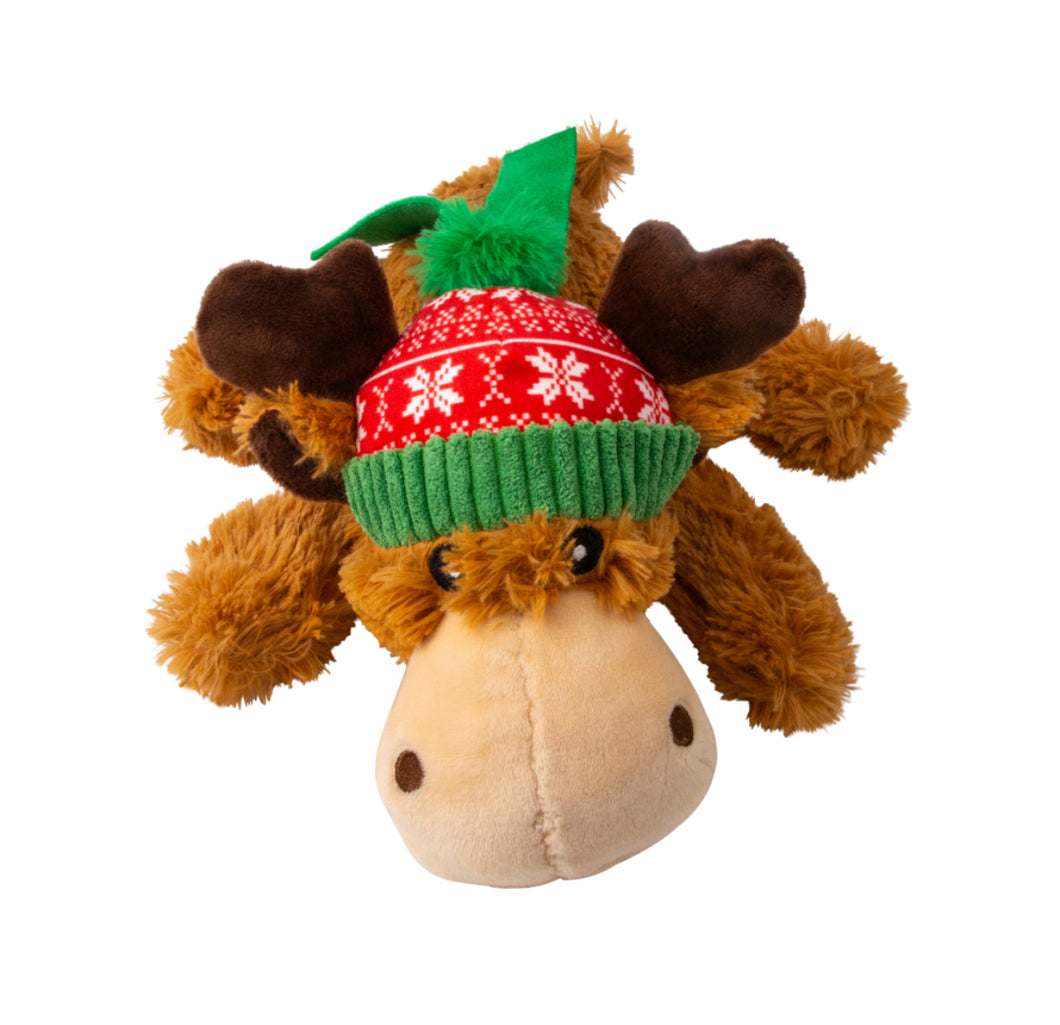 Kong Holiday Cozie Reindeer Plush Dog Toy