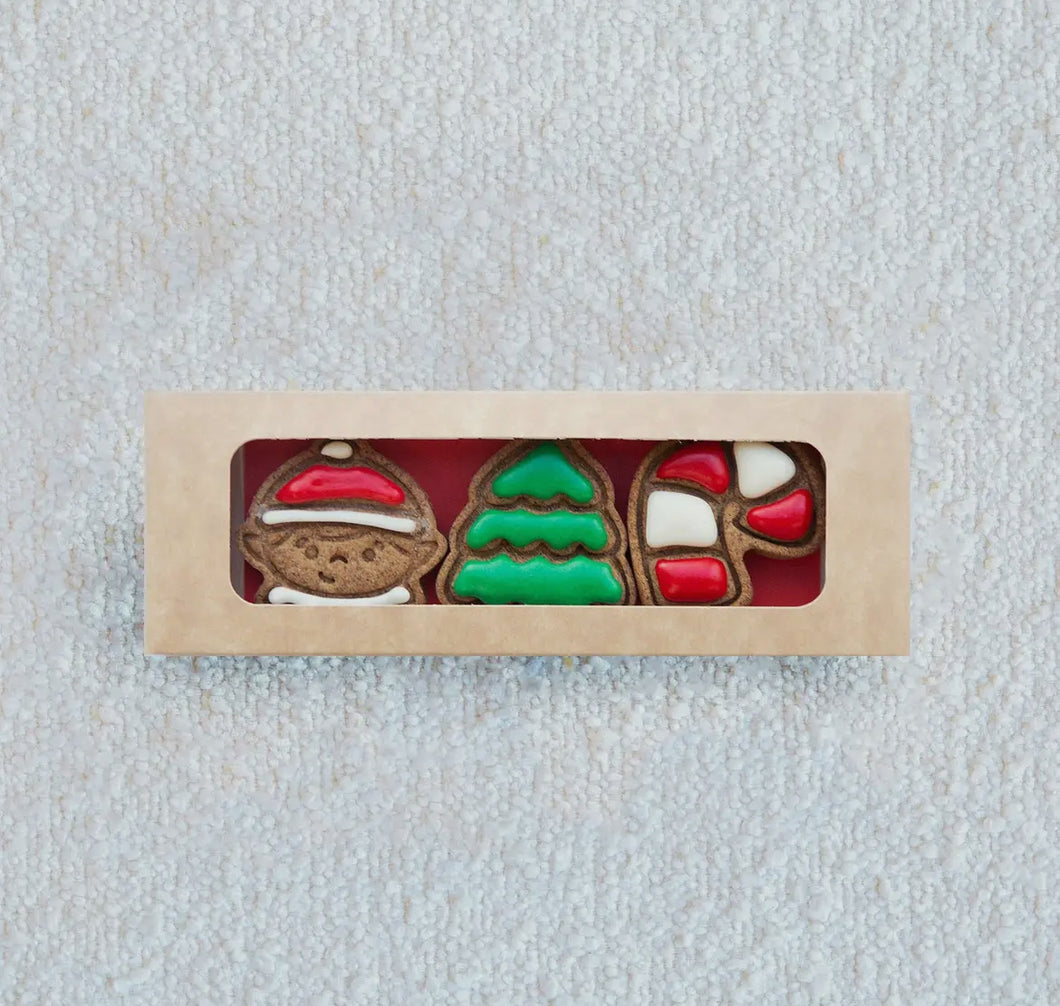 Golden BARKery Christmas Biscuit Dog Treat 3PK