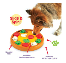 Load image into Gallery viewer, Brightkins Pizza Party! Interactive Dog Treat &amp; Food Puzzle Toy
