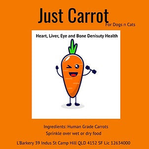 Just Carrot Meal Topper 500g