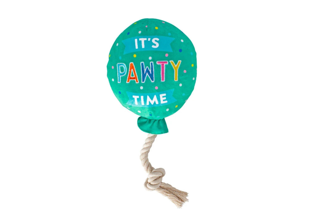 Fringe Studio - Pawty Interactive Play Plush Dog Squeaker Toy