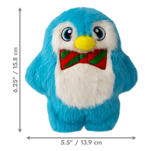 Load image into Gallery viewer, Kong Holiday Snuzzles Penguin Plush Dog Toy

