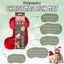 Load image into Gallery viewer, Christmas Lick Mat for Dogs and Cats
