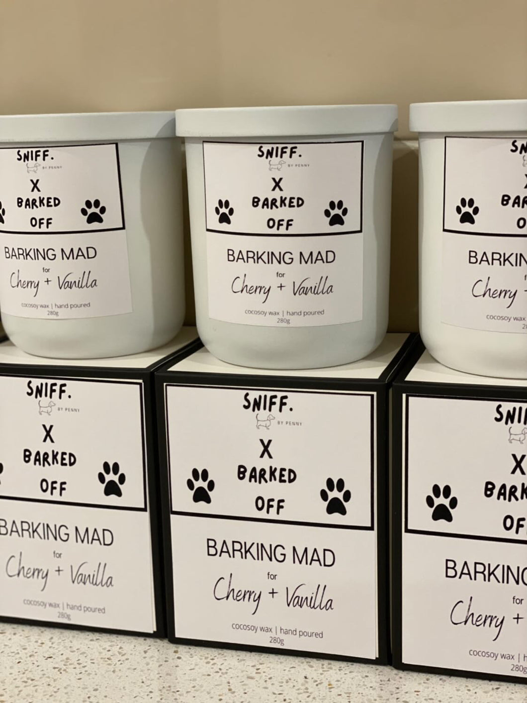 Barking Mad for Cherry + Vanilla Candle